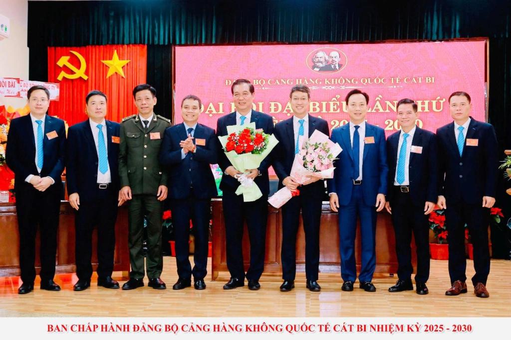 Đại hội Đại biểu Đảng bộ Cảng HKQT Cát Bi lần thứ II, nhiệm kỳ 2025 – 2030
